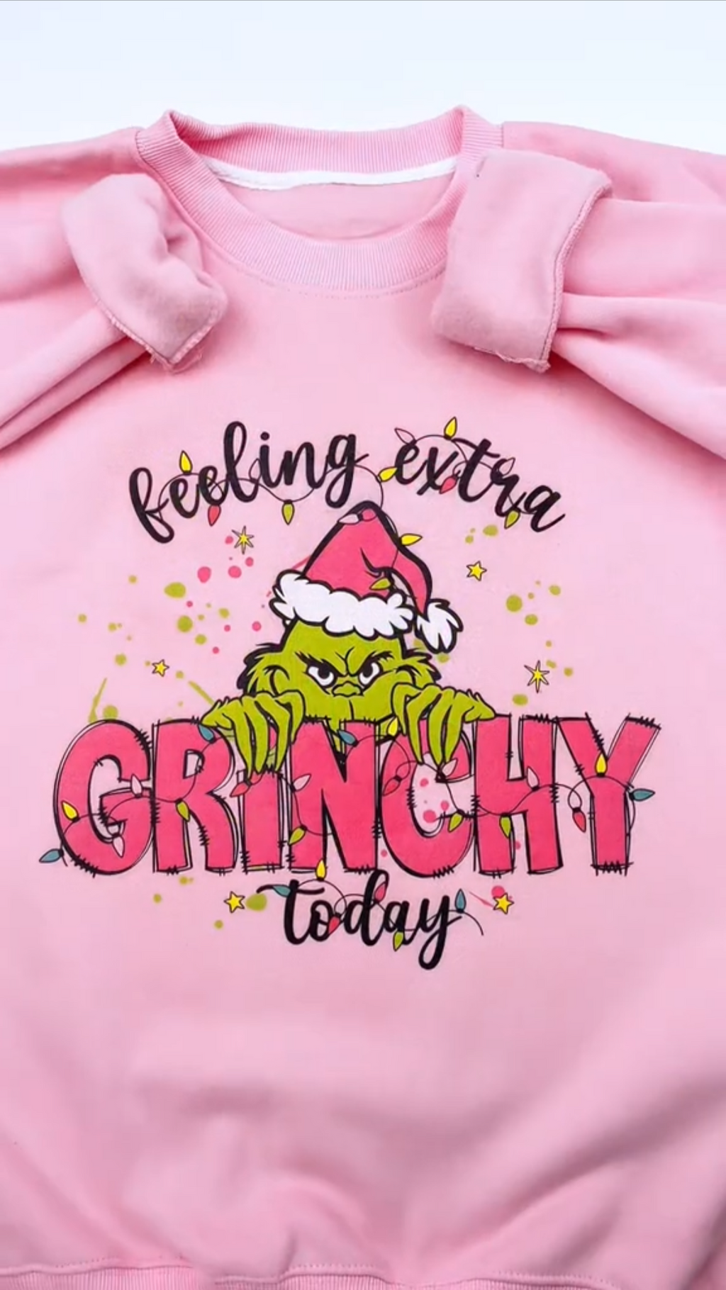 Bluza Extra Grinchy