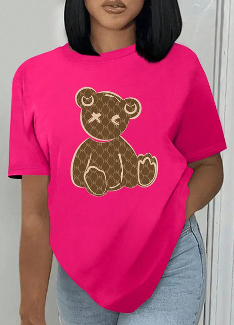 Tricou Oversized Brown Bear