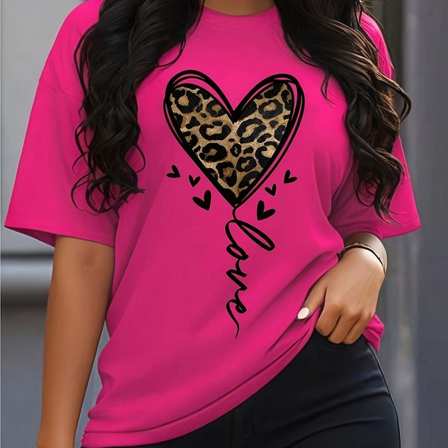 Tricou Oversized Love heart