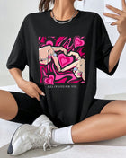 Tricou Oversized Love hands