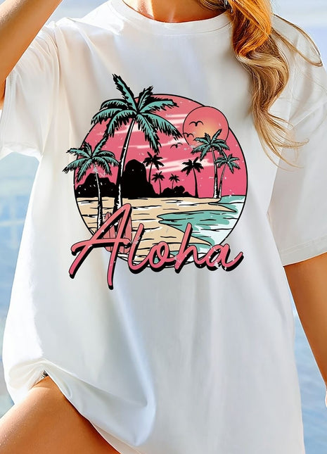 Tricou Oversized Aloha