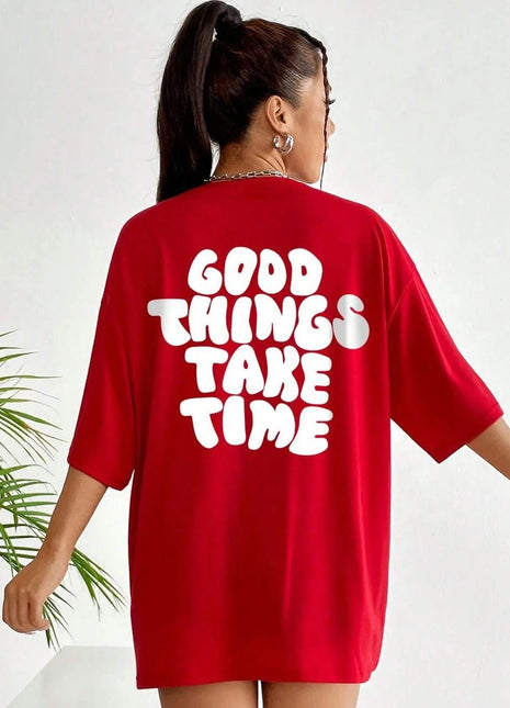 Tricou Oversized SPATE Good Things