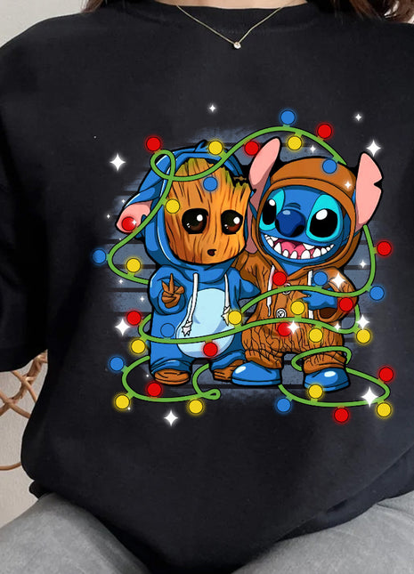 Bluza Stitch si prietenul