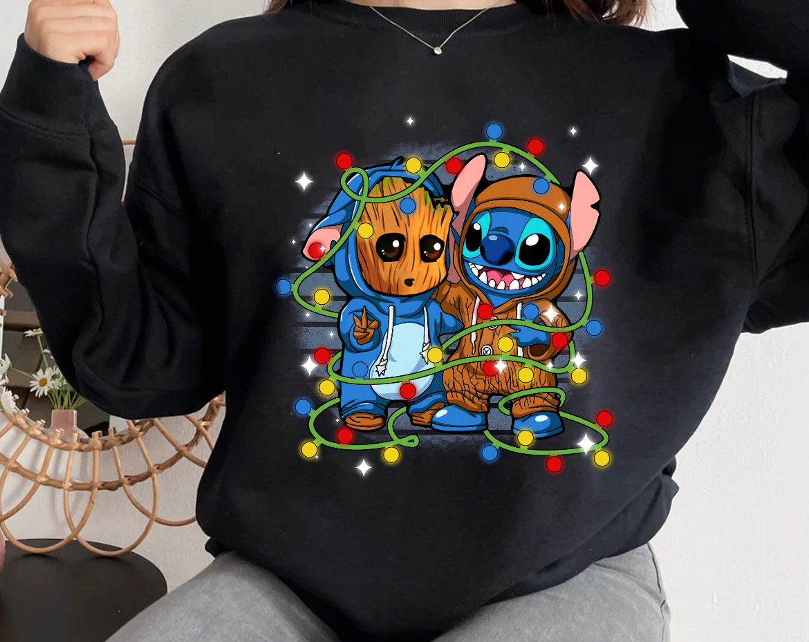 Bluza Stitch si prietenul