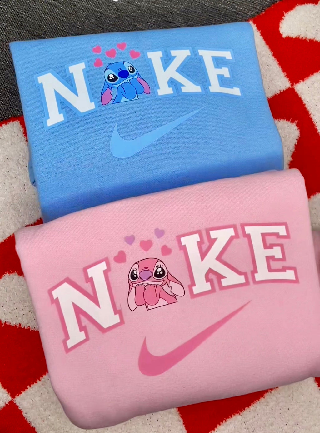 Set Bluze Personalizate Stitch Love