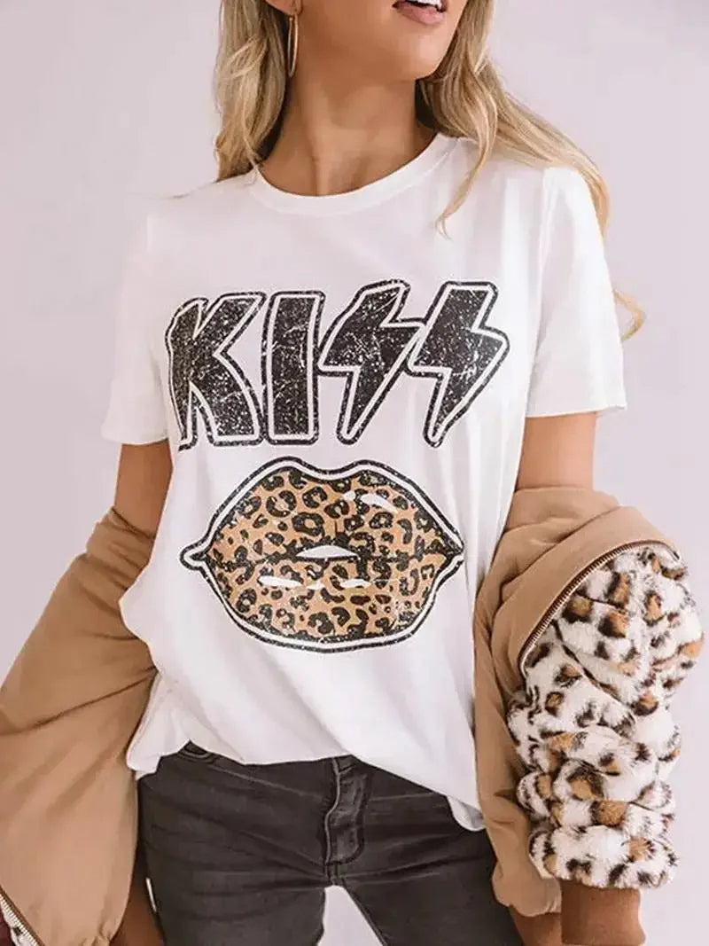 Tricou Oversized KISS LEO