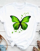 Tricou Flying green