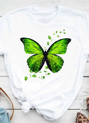 Tricou Flying green