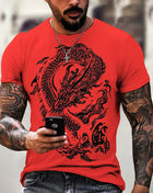 Tricou Dragon Black