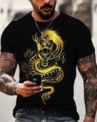 Tricou Golden fire