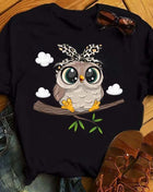 Tricou owl twig