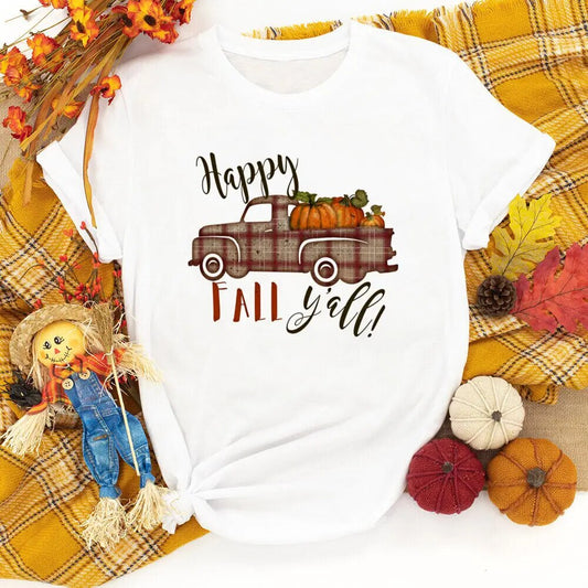 Tricou Toamna Happy Fall