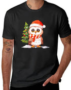 Tricou Owl santa