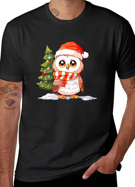 Tricou Owl santa