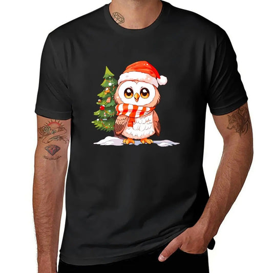 Tricou Owl santa