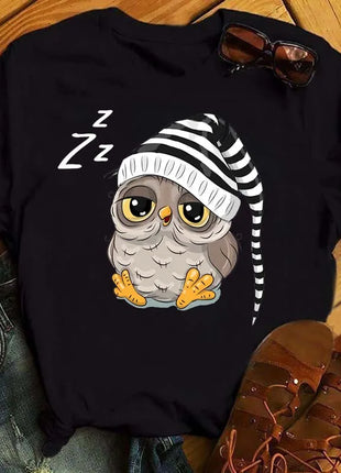 Tricou owl sleep