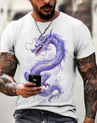 Tricou Dragon Purp