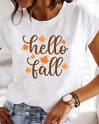 Tricou hello Toamna