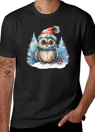 Tricou Owl Winter