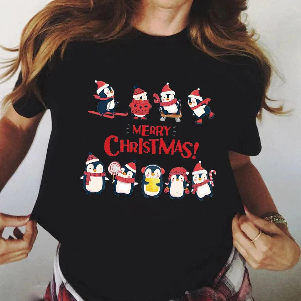 Tricou Craciun Pingu