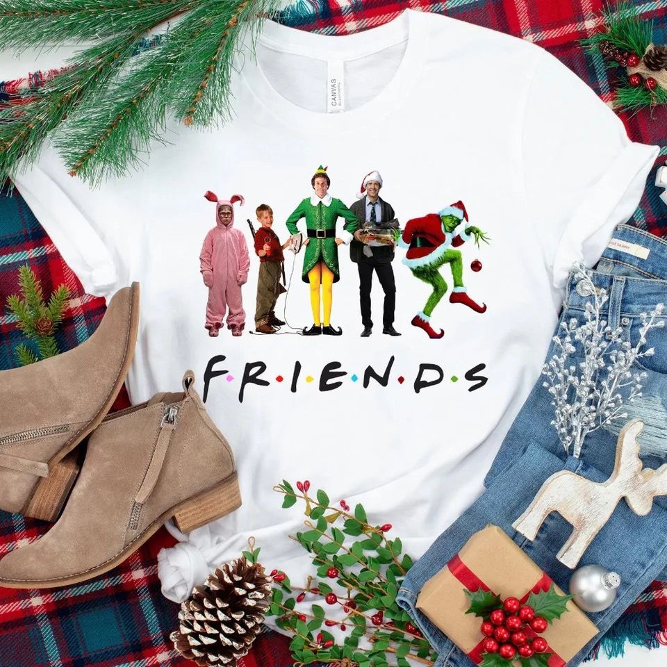 Tricou Craciun Friends