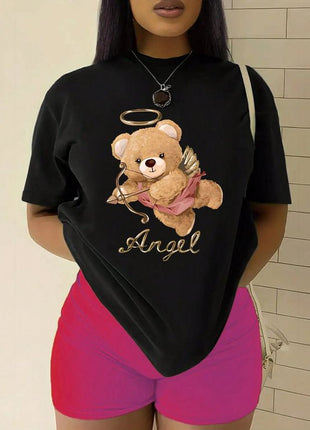 Tricou Oversized Cupid bear