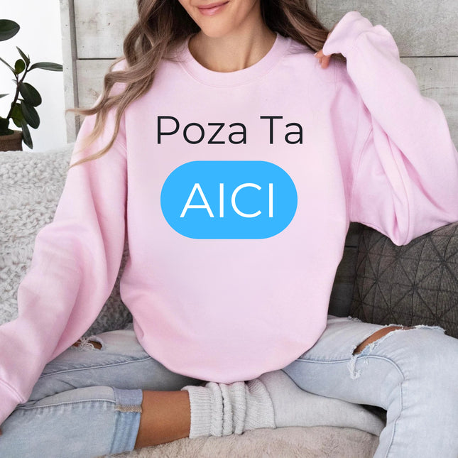 Bluza Roz Personalizata Dama