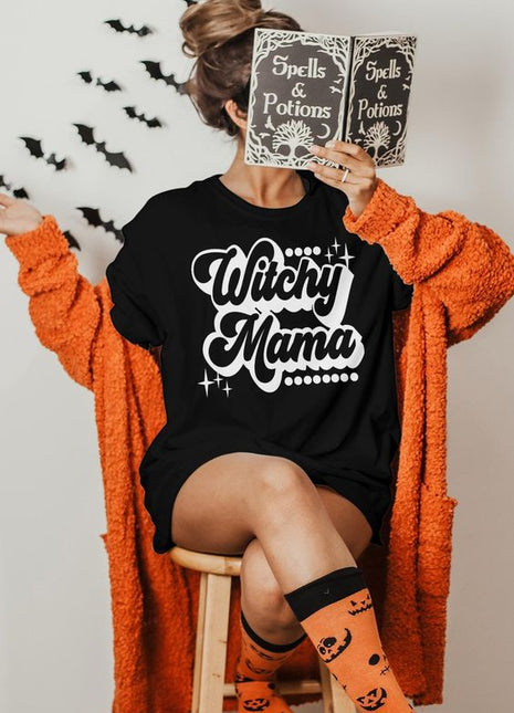 Tricou Oversized Witchy MAMA