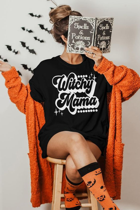 Tricou Oversized Witchy MAMA