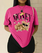 Tricou Oversized Money Bear