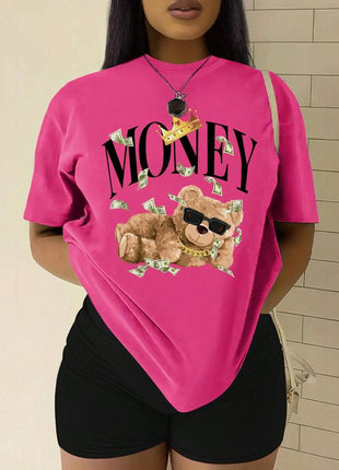 Tricou Oversized Money Bear