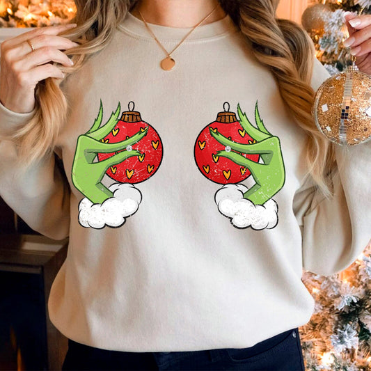 Bluza Globuri Grinch