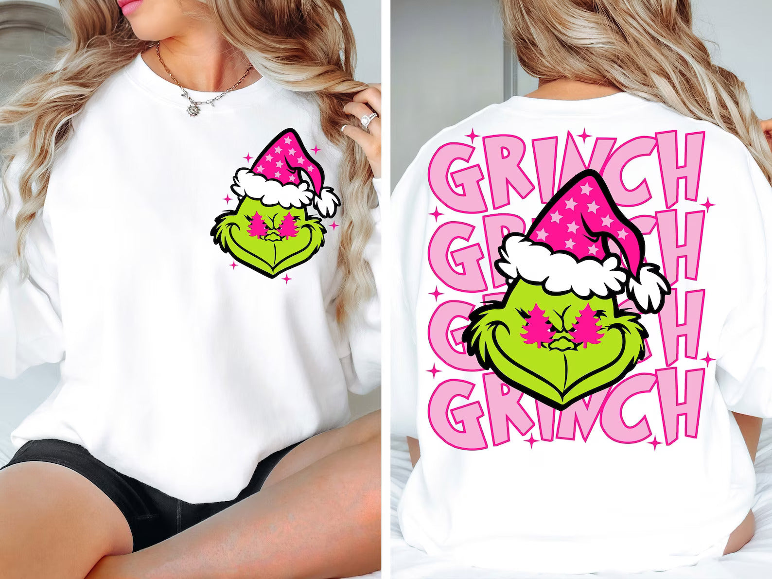 Bluza Grinch Pink