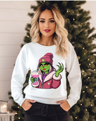 Bluza Lady Grinch Pink