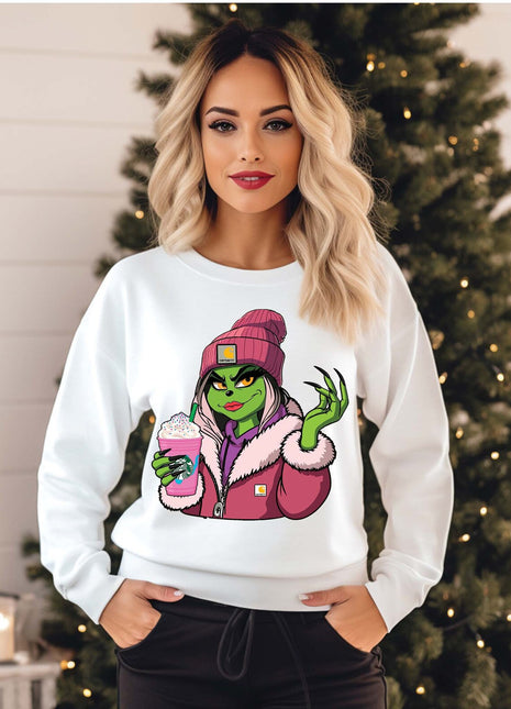 Bluza Lady Grinch Pink