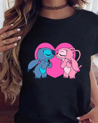 Tricou Angel and stitch