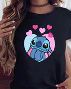 Tricou Stitch Inimioare